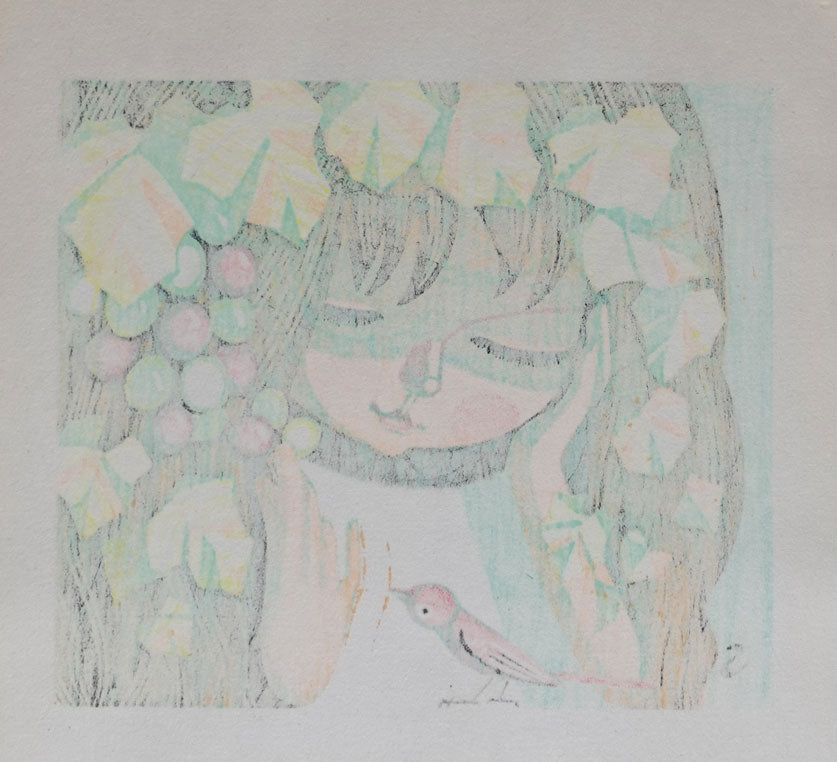 Shuzo Ikeda - Girl and Bird