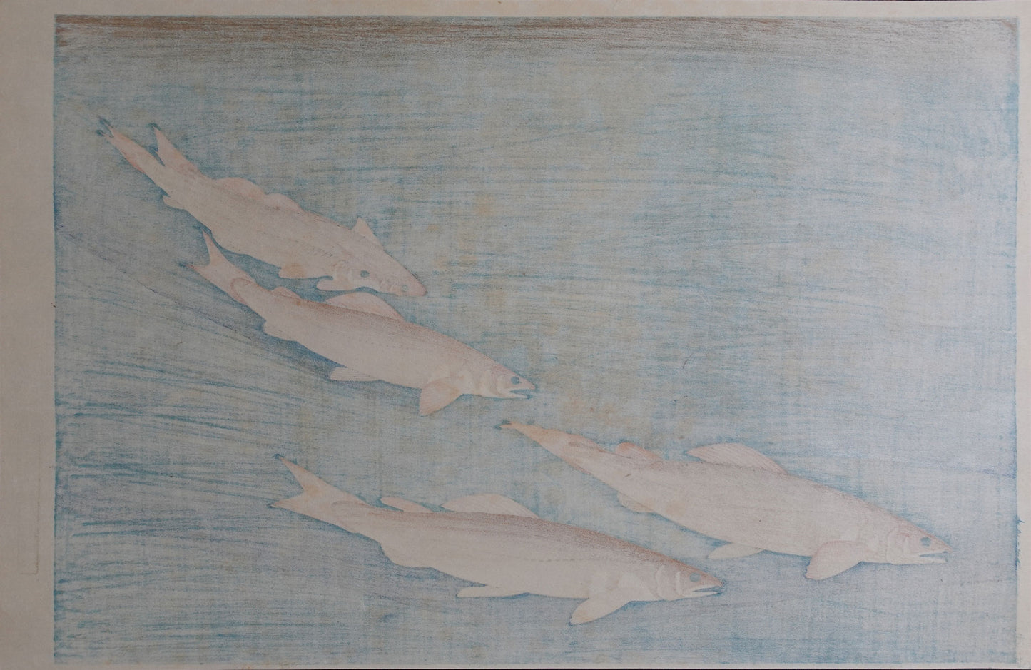 Hiroshige - Trout