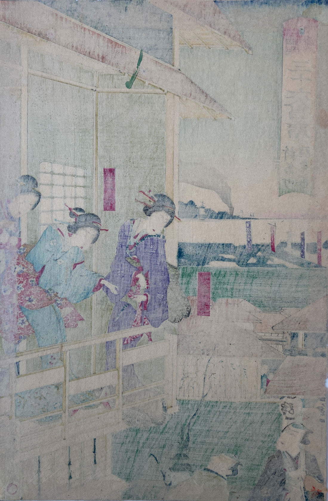 Kunichika - Yojuro Restaurant at Shintomicho