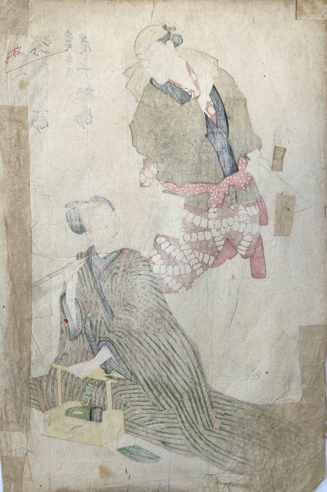 Toyokuni - Two Actors