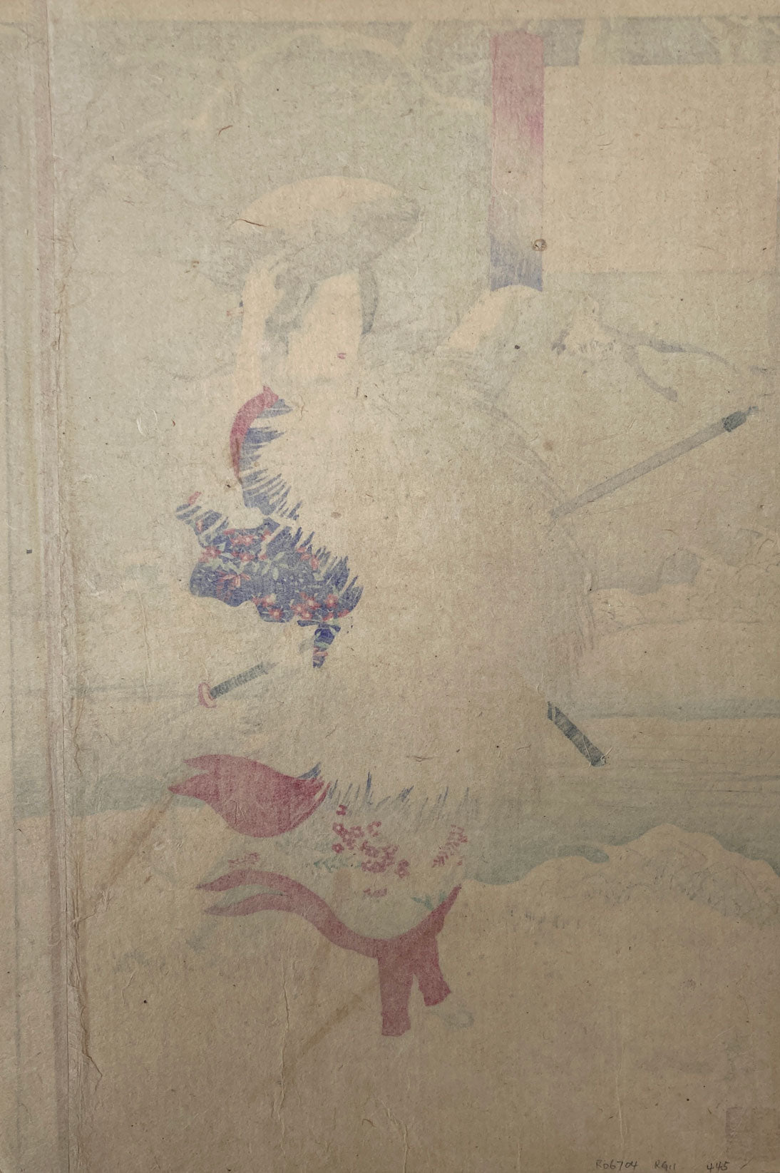 Adachi Ginko - Tamaru Matsuko Carrying a Naginata