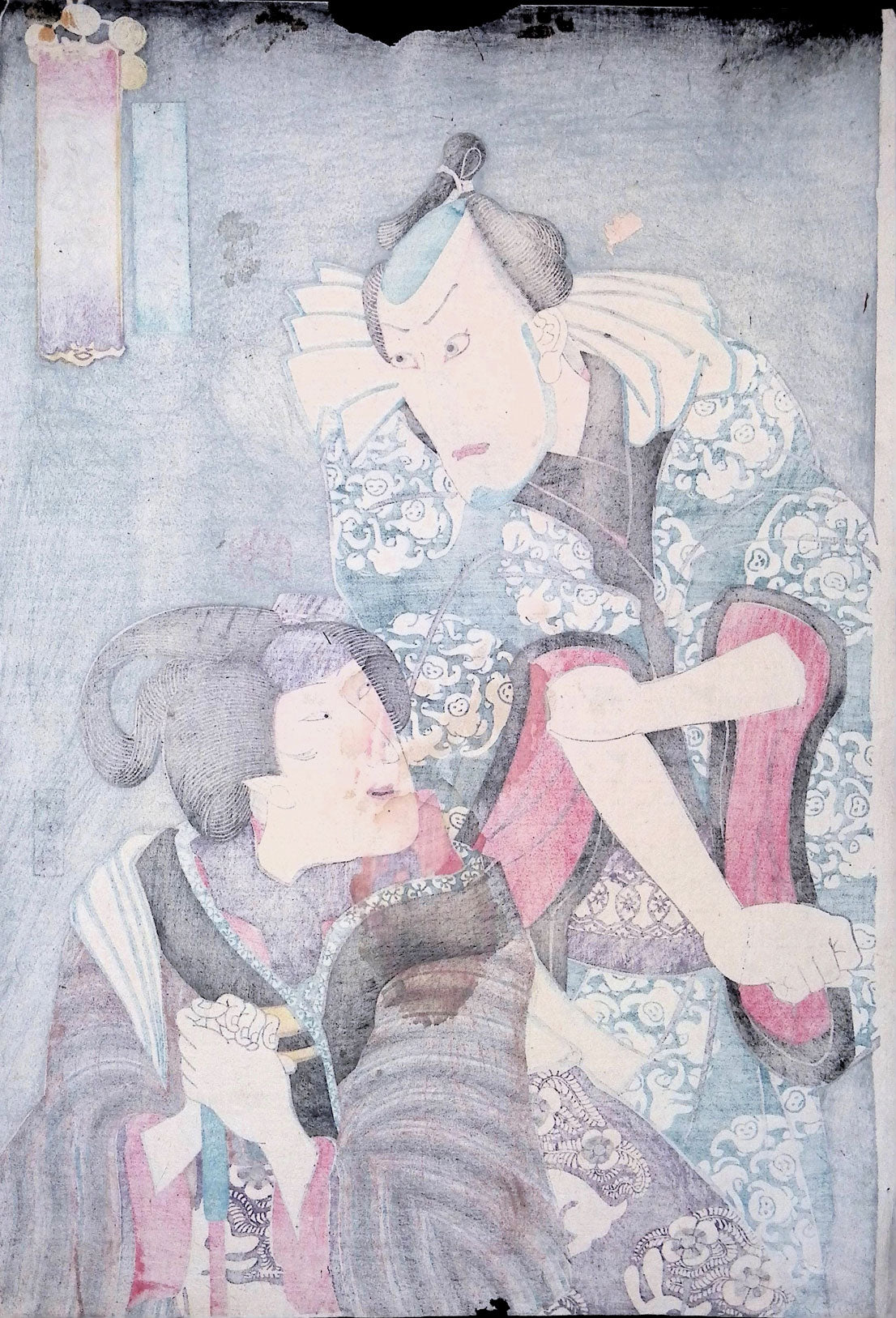 Kuniyoshi - Kabuki Scenes - Grouping