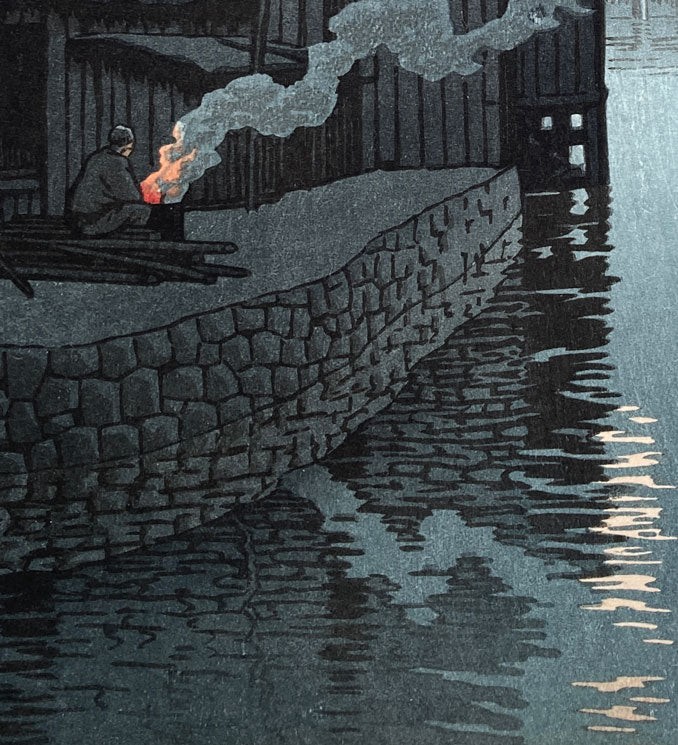 Hasui - Amagasaki Daimotsu