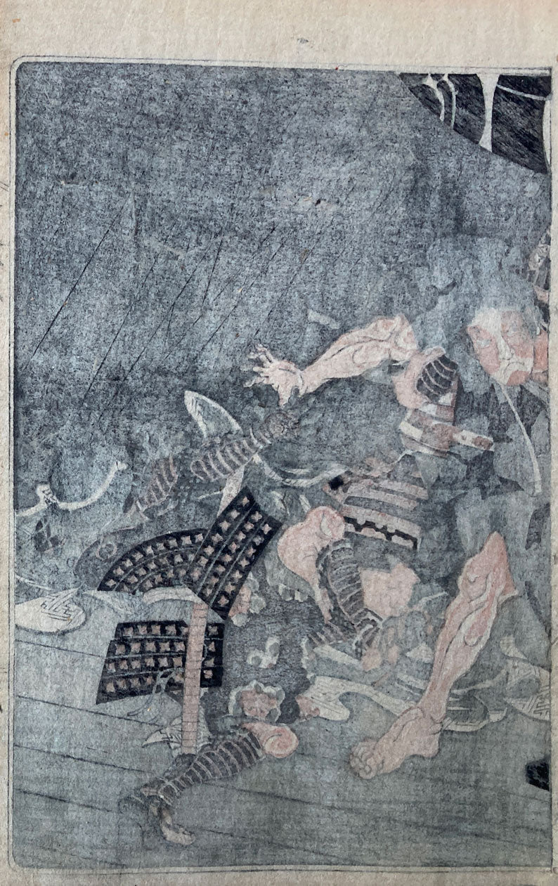 Kuniyoshi - 100 Warriors - Soga Brothers