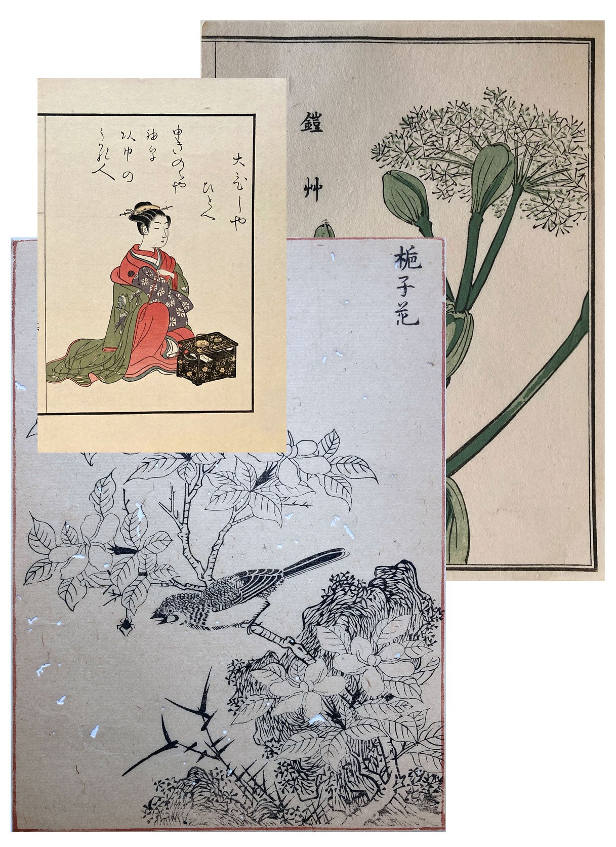 Woodblock Print Grouping
