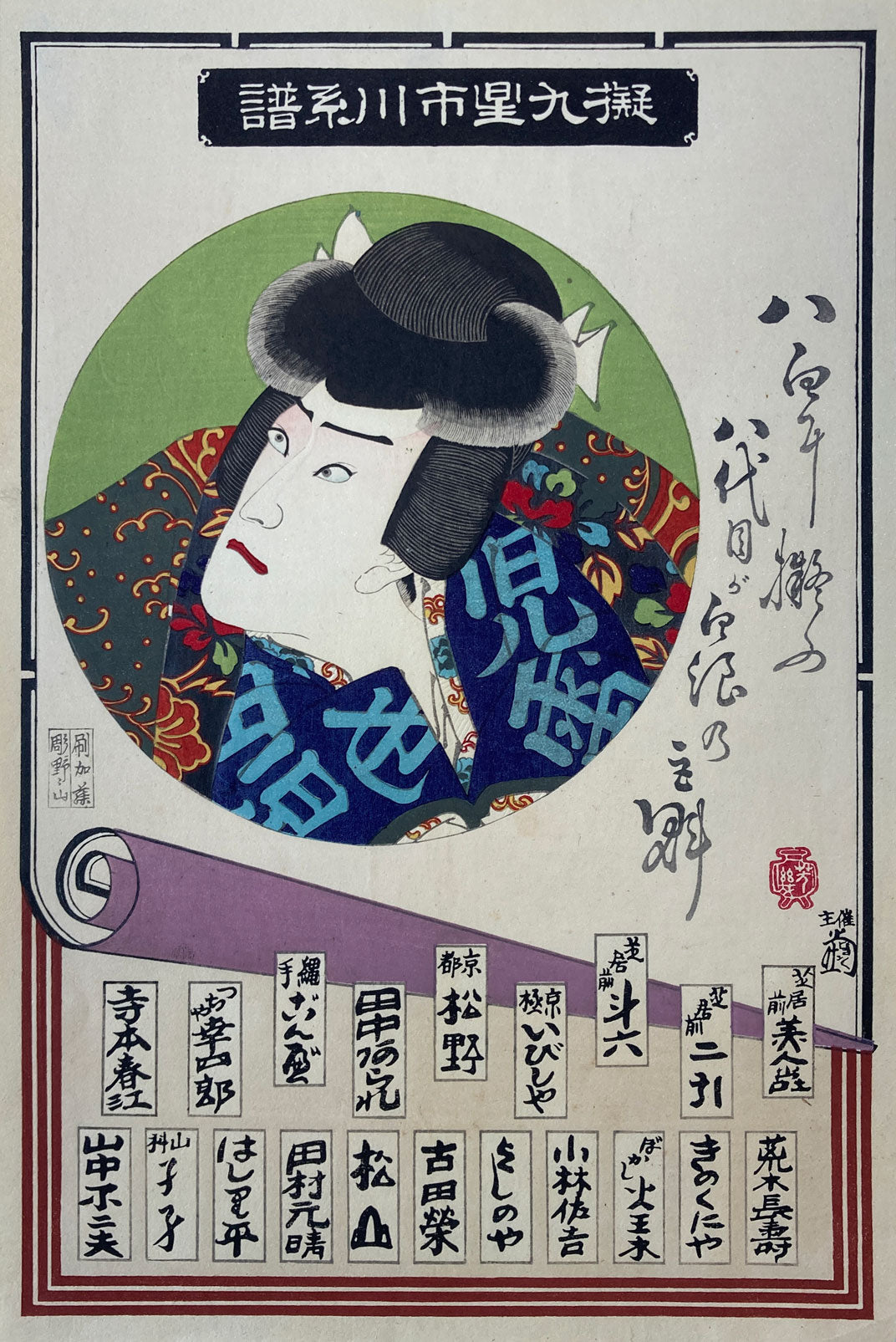 Tadamasa - The Eighteen Great Kabuki Plays