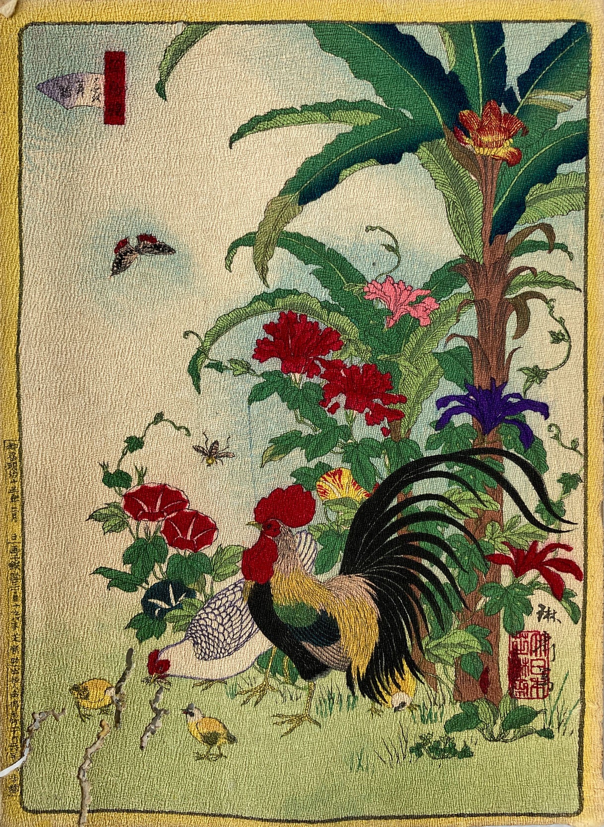 Rinsai - Chickens Morning Glories and Banana