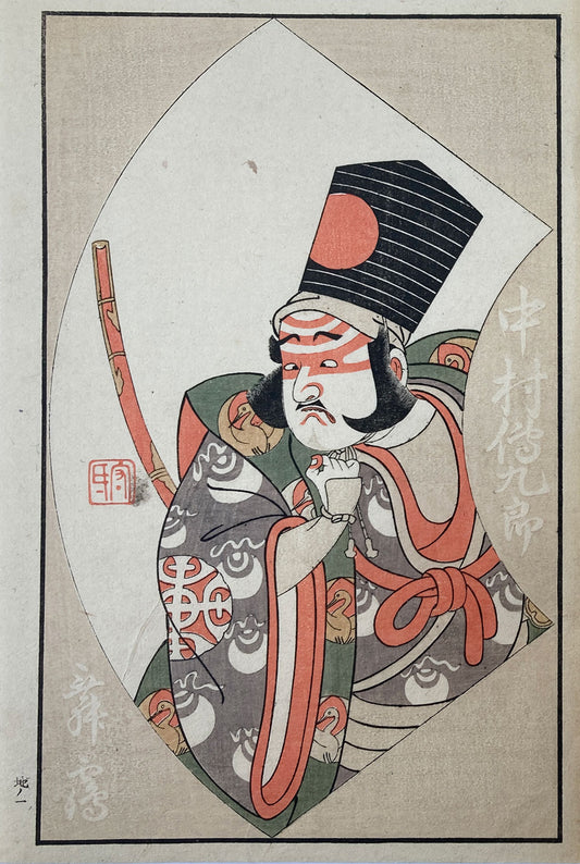 Katsukawa Shunsho - Picture Book of Theatrical Fans