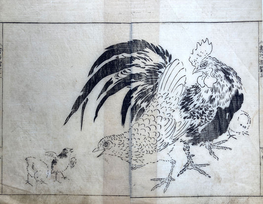 Eihaku - Chickens and Chicks