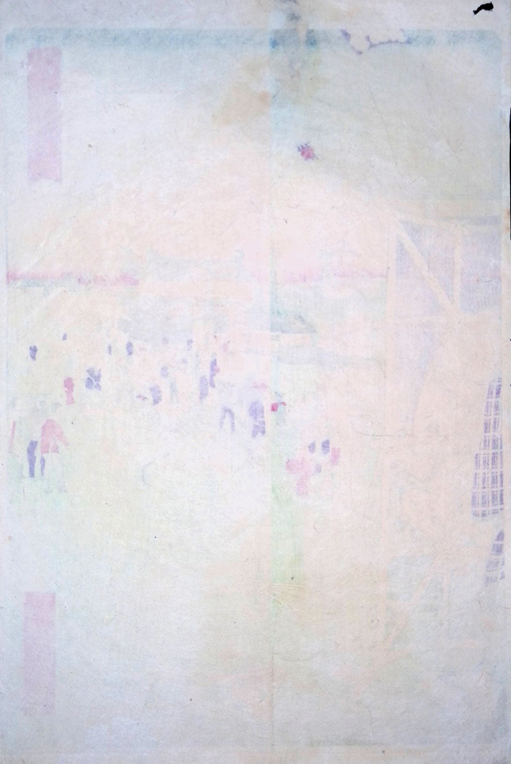 Ikkei - Famous Views of Tokyo - Kite-flying at Kasumigaseki