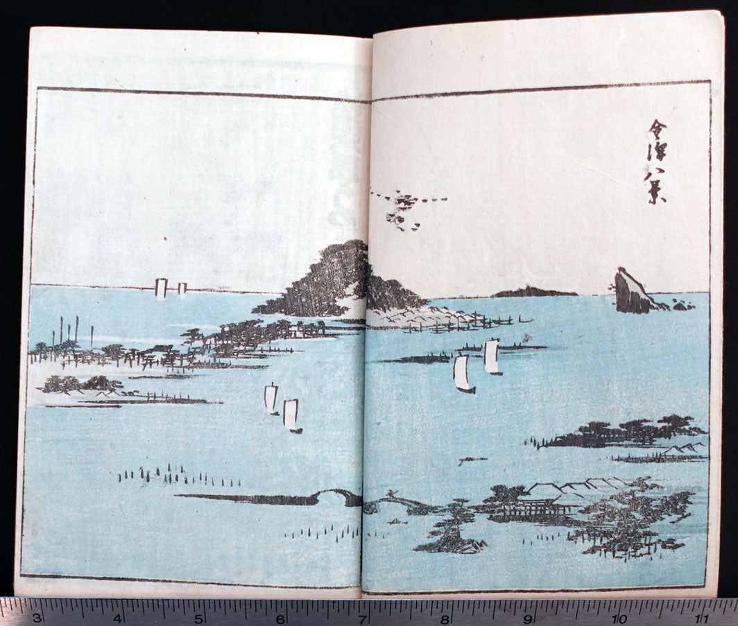 Utagawa Hiroshige - Listening to Crickets at Dokan Hill Woodblock