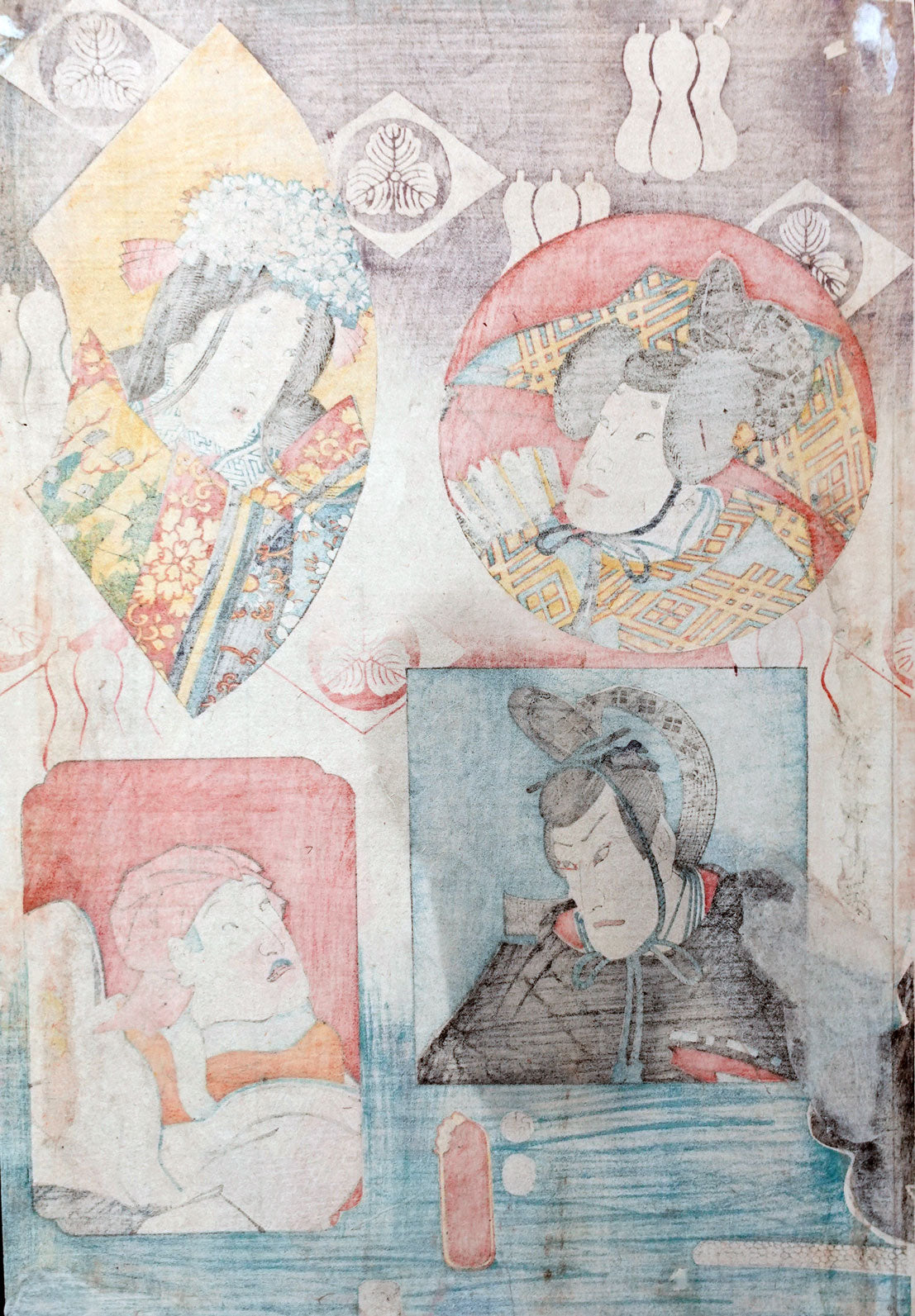 Kunisada - 4 Actors