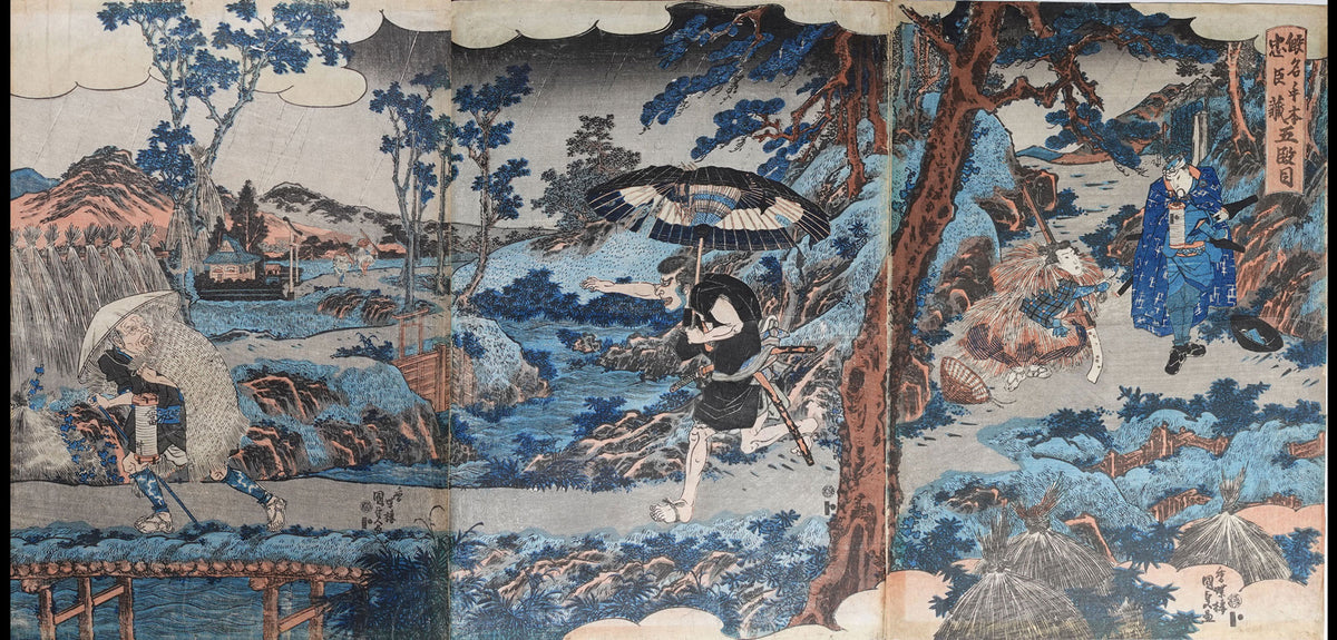 Kunisada - Act 5 - Chushingura