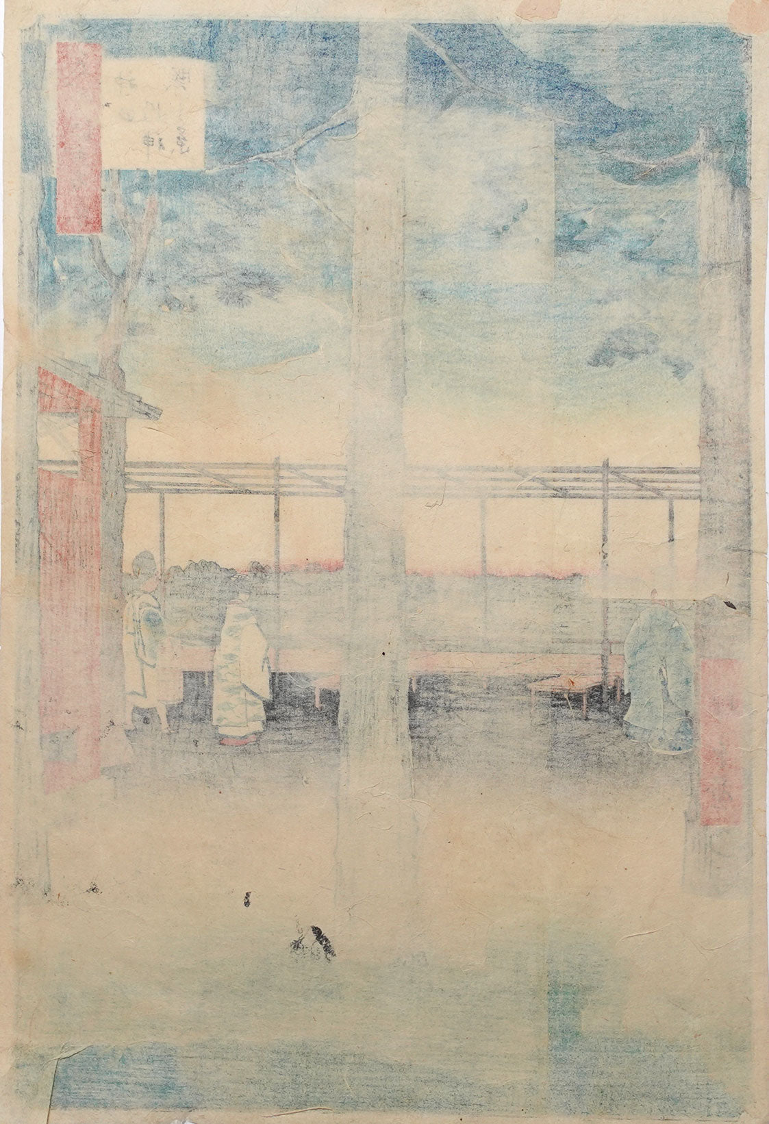 Hiroshige - Kanda Myōjin Shrine at Dawn