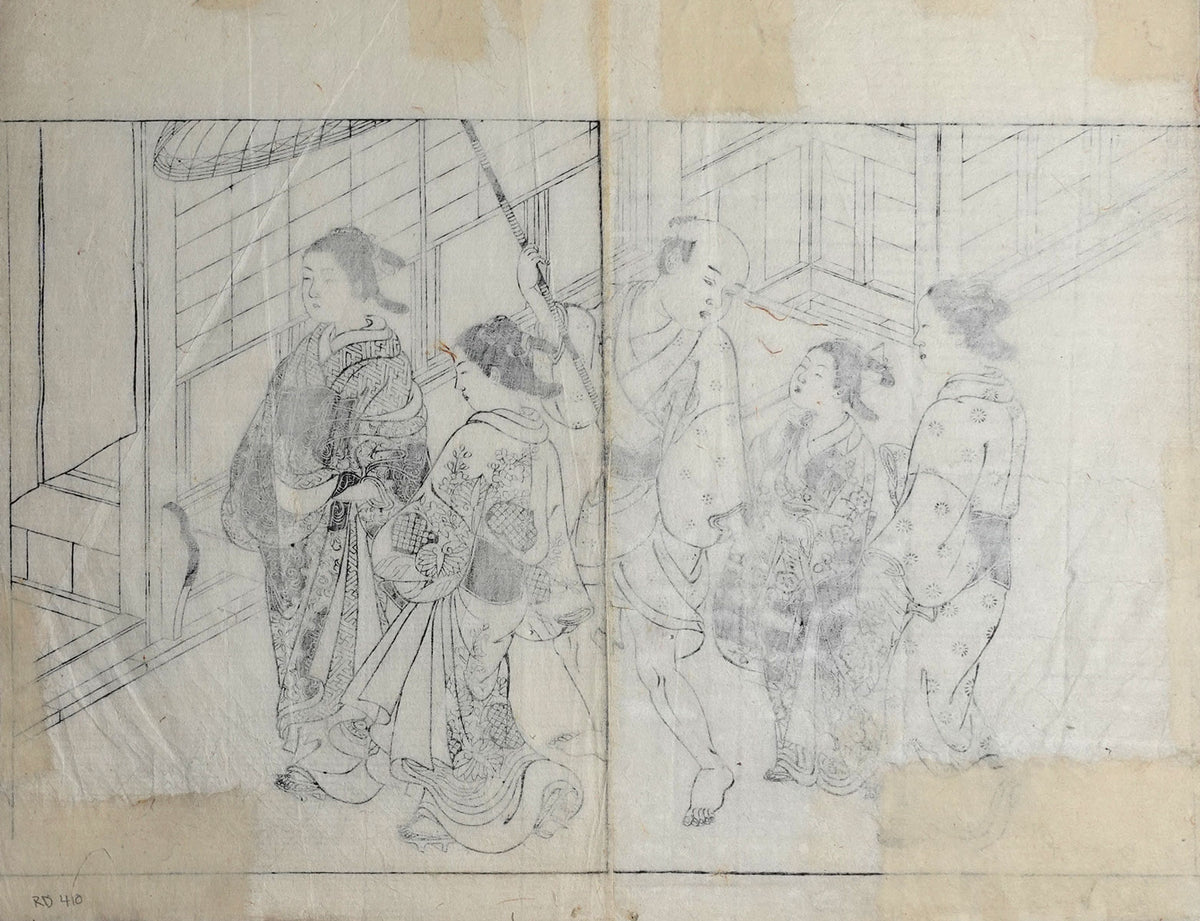 Nishikawa Sukenobu - Courtesans