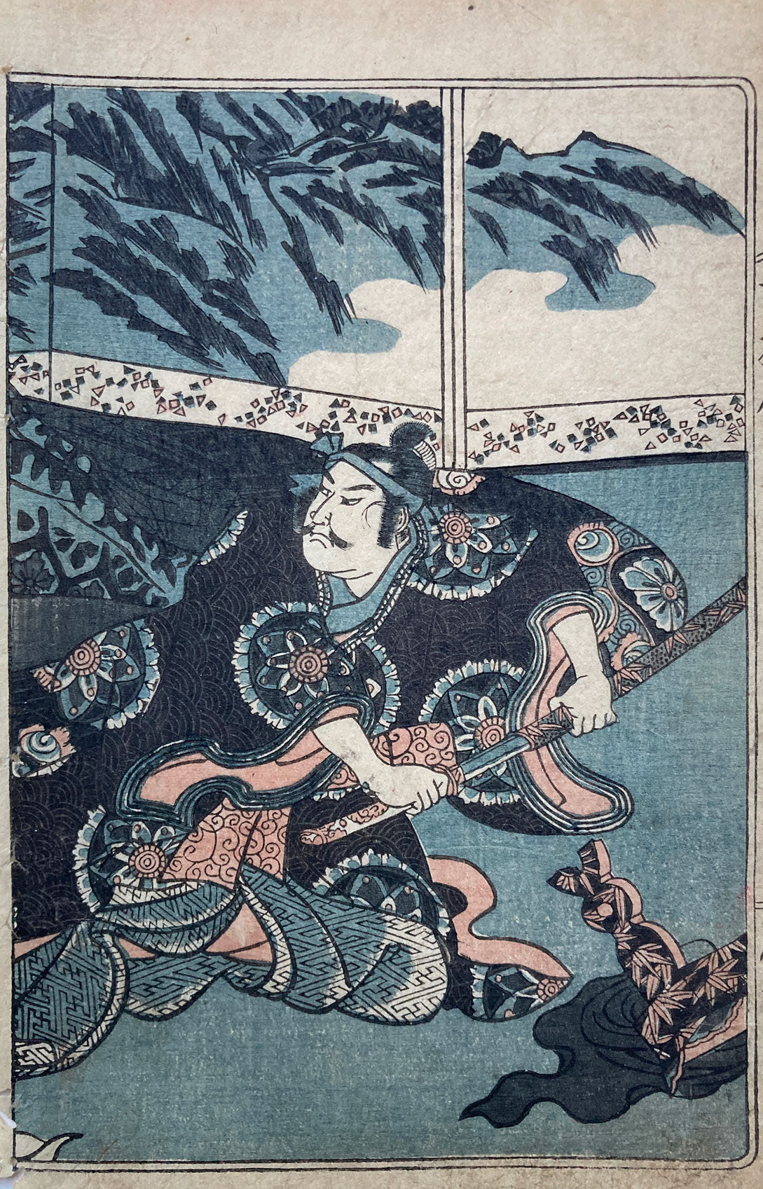 Kuniyoshi - 100 Warriors - Spider