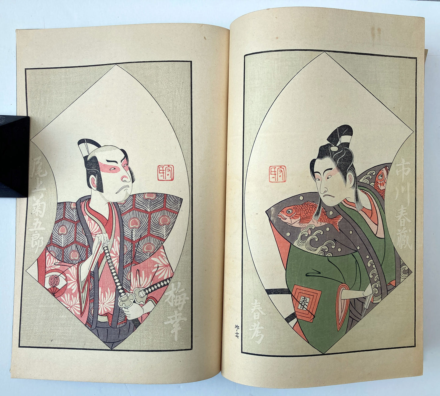 Katsukawa Shunsho - Illustration of Kabuki Performance and Actors