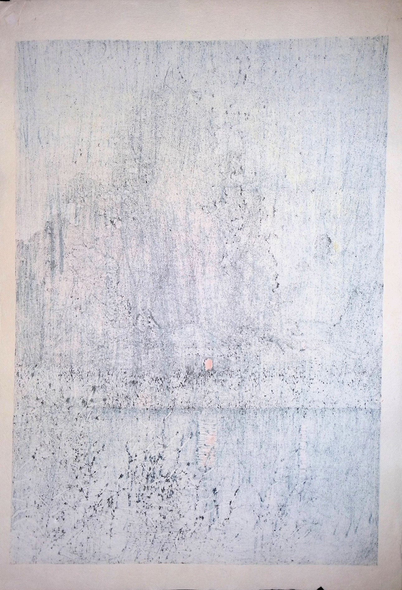 Hasui - Omiya in the Rain