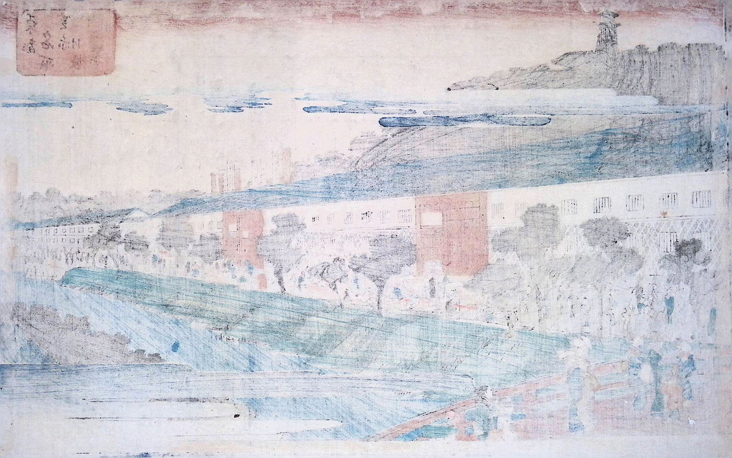 Hiroshige - Famous Places in the Eastern Capital Print Grouping