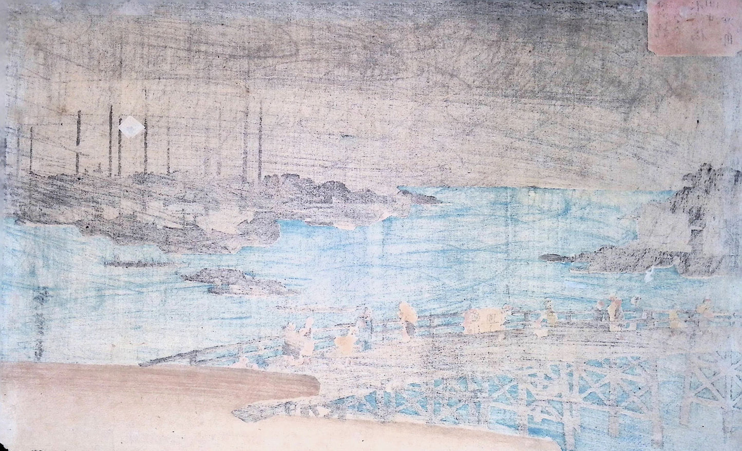 Hiroshige - Famous Places in the Eastern Capital Print Grouping