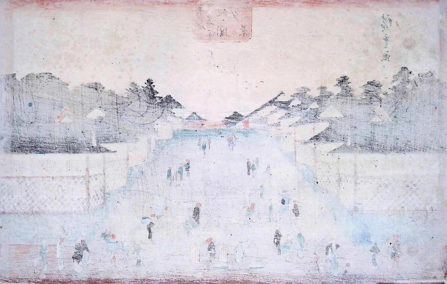 Hiroshige - Famous Places in the Eastern Capital Print Grouping