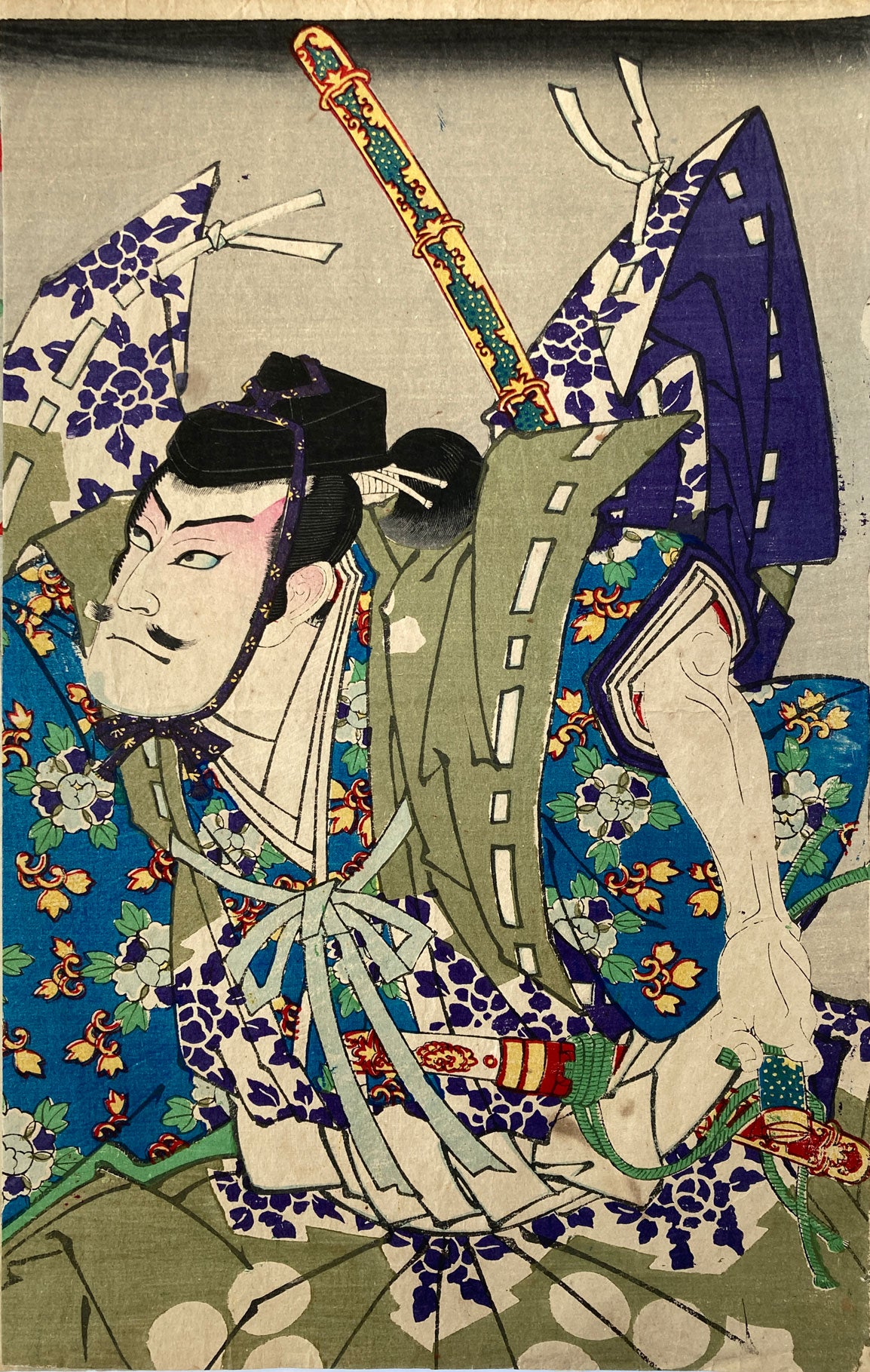 Kunichika - Ibaraki Retrieving Her Arm