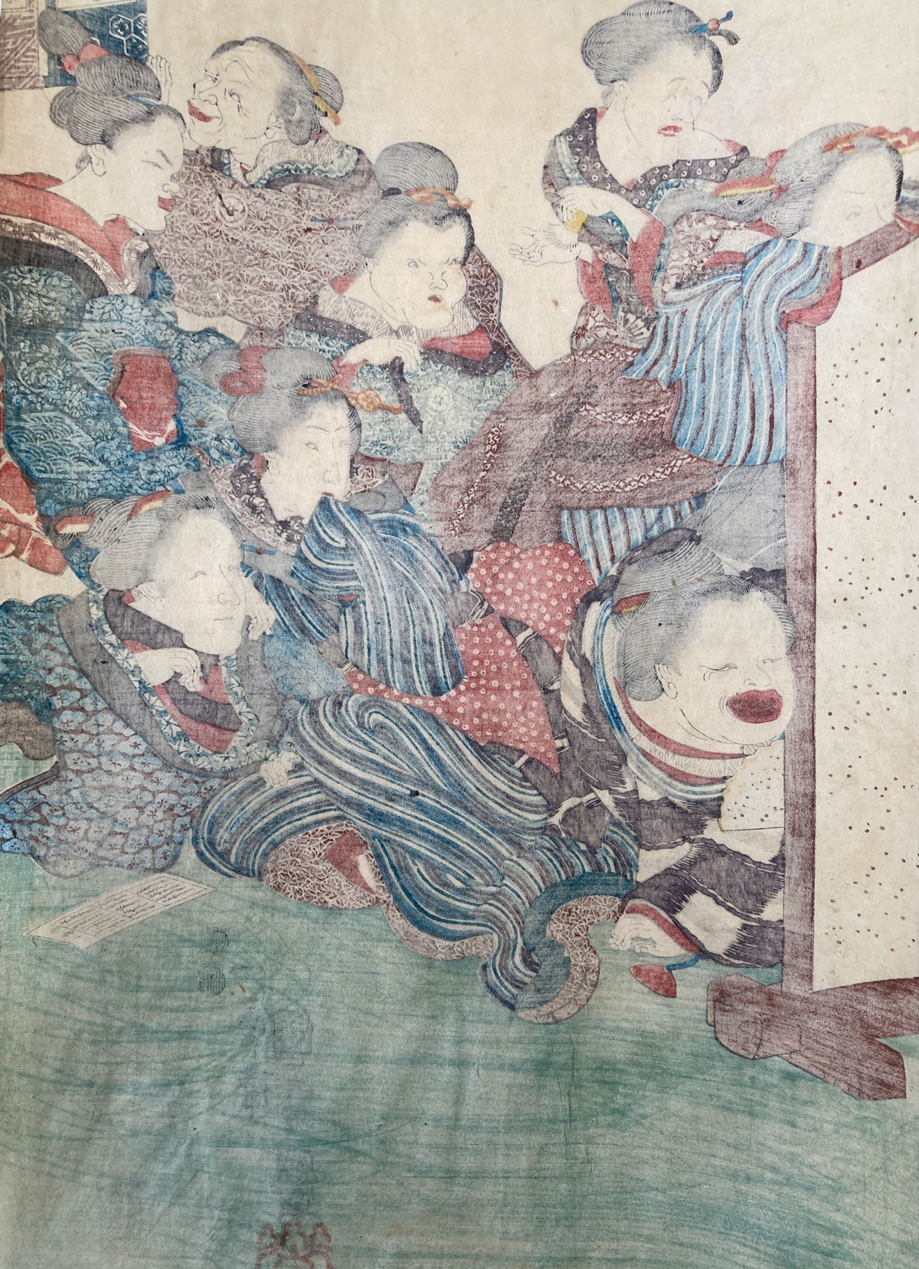 Kuniyoshi - Eight Brides for an Only Son