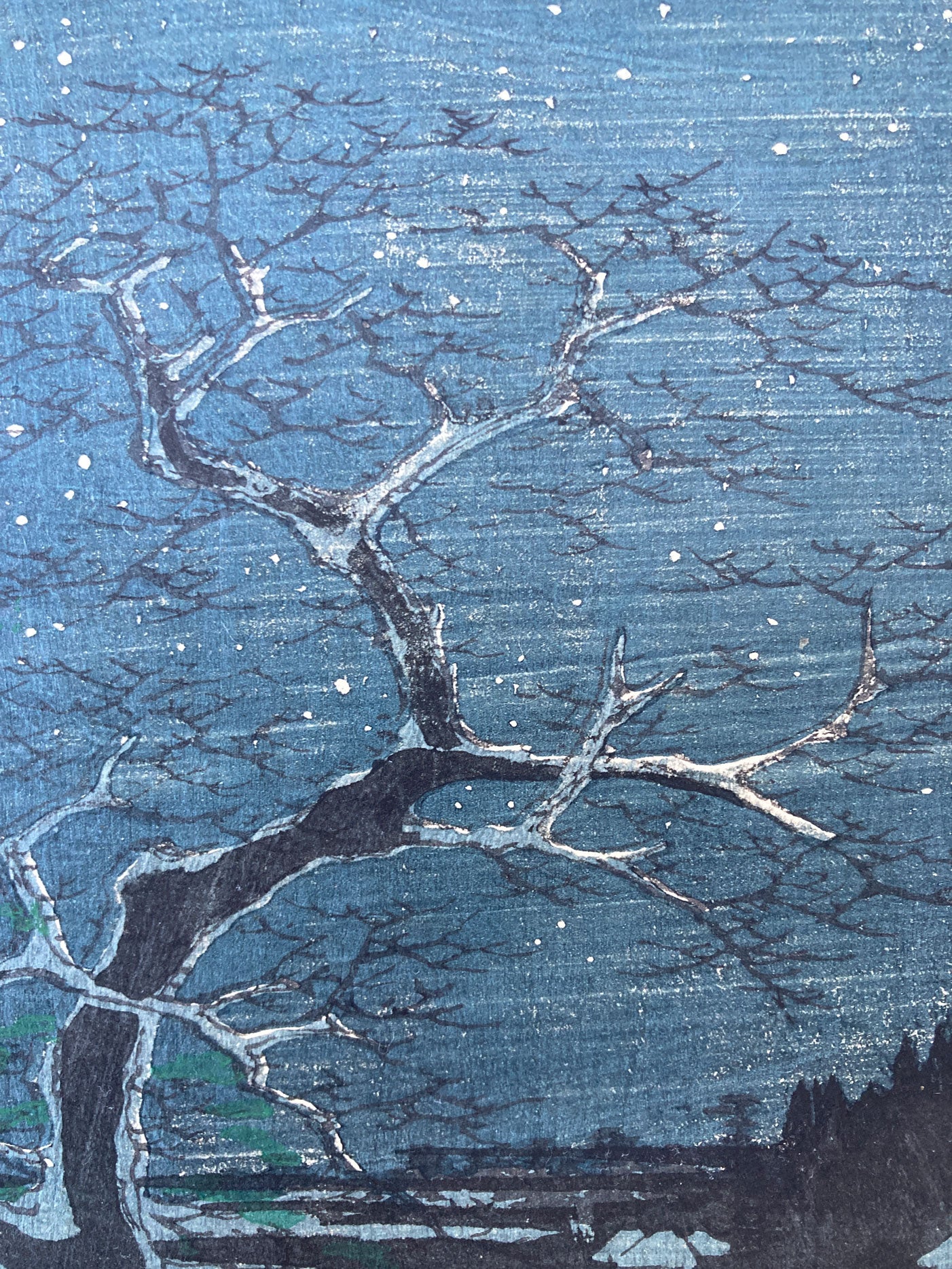 Hiroshige - New Year's Eve Foxfires