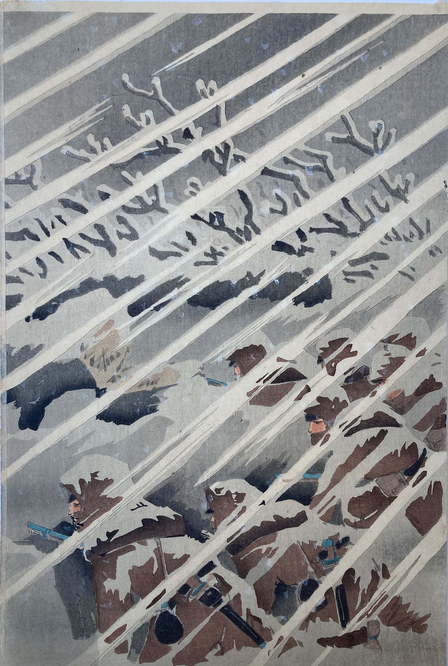 Kiyochika - Attack and Occupation of Tianzhuangtai