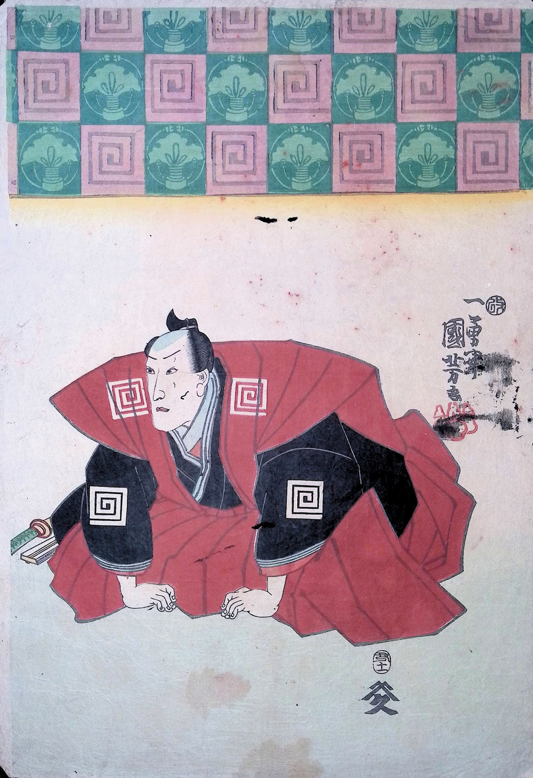 Kuniyoshi - Kabuki Scenes - Grouping