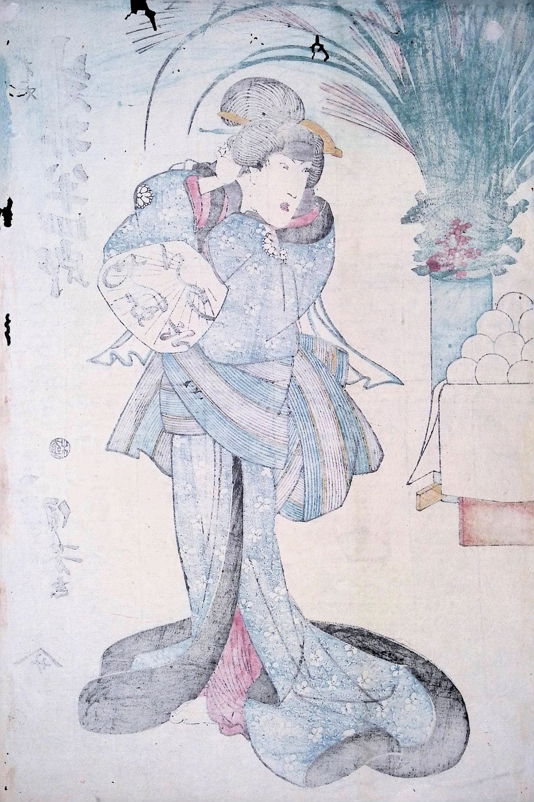 Kuniyoshi - Kabuki Scenes - Grouping