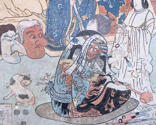 Kuniyoshi -  Incomparable Hidari Jingoro