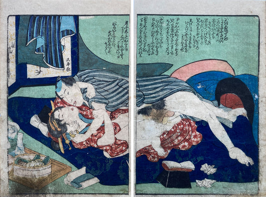 Kunisada - Shunga