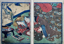 Load image into Gallery viewer, mg0043-kunisada-shunga-japanese-woodblock-print