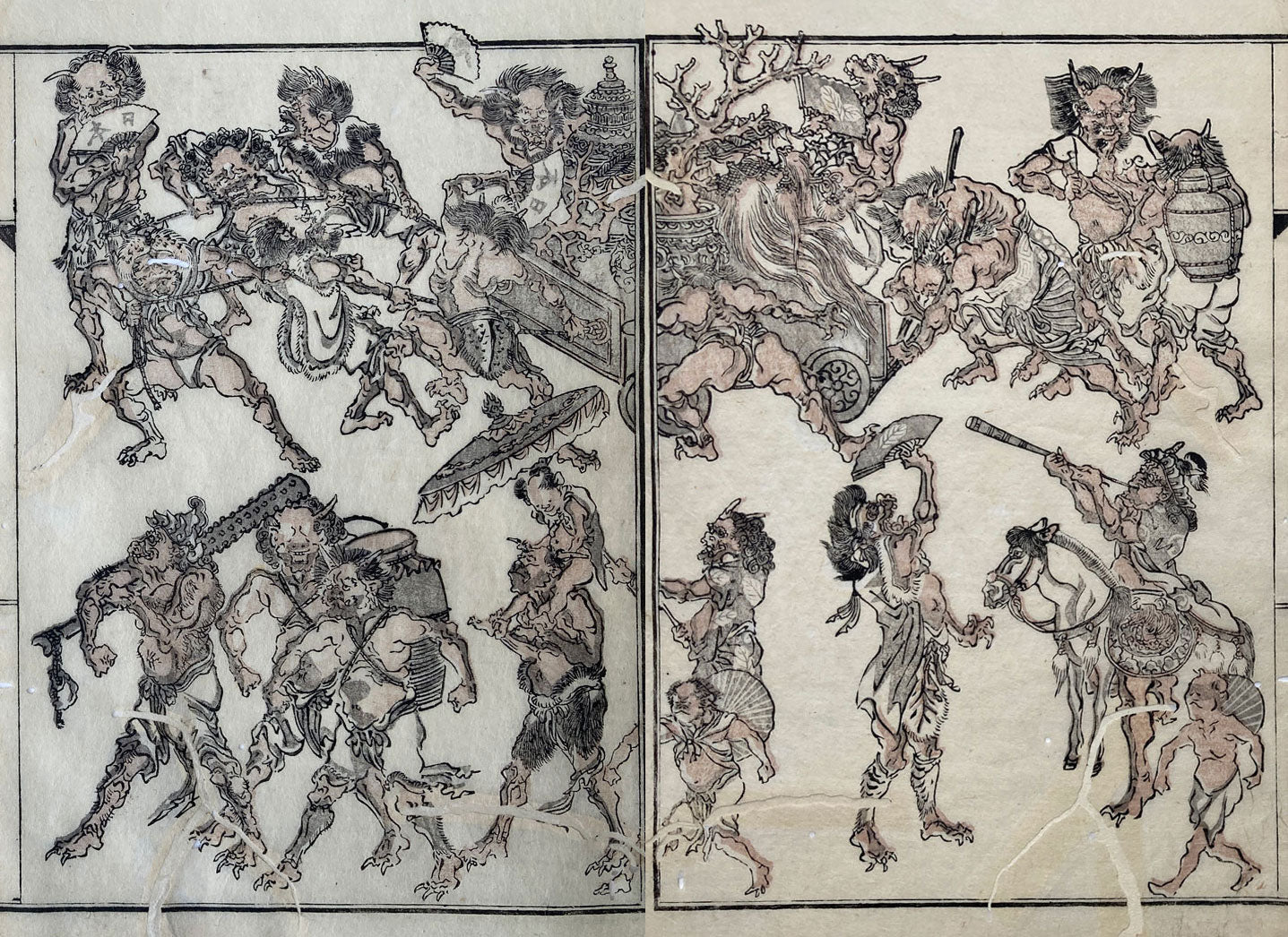 Kawanabe Kyosai - Japanese Woodblock Prints For Sale – Mie Gallery