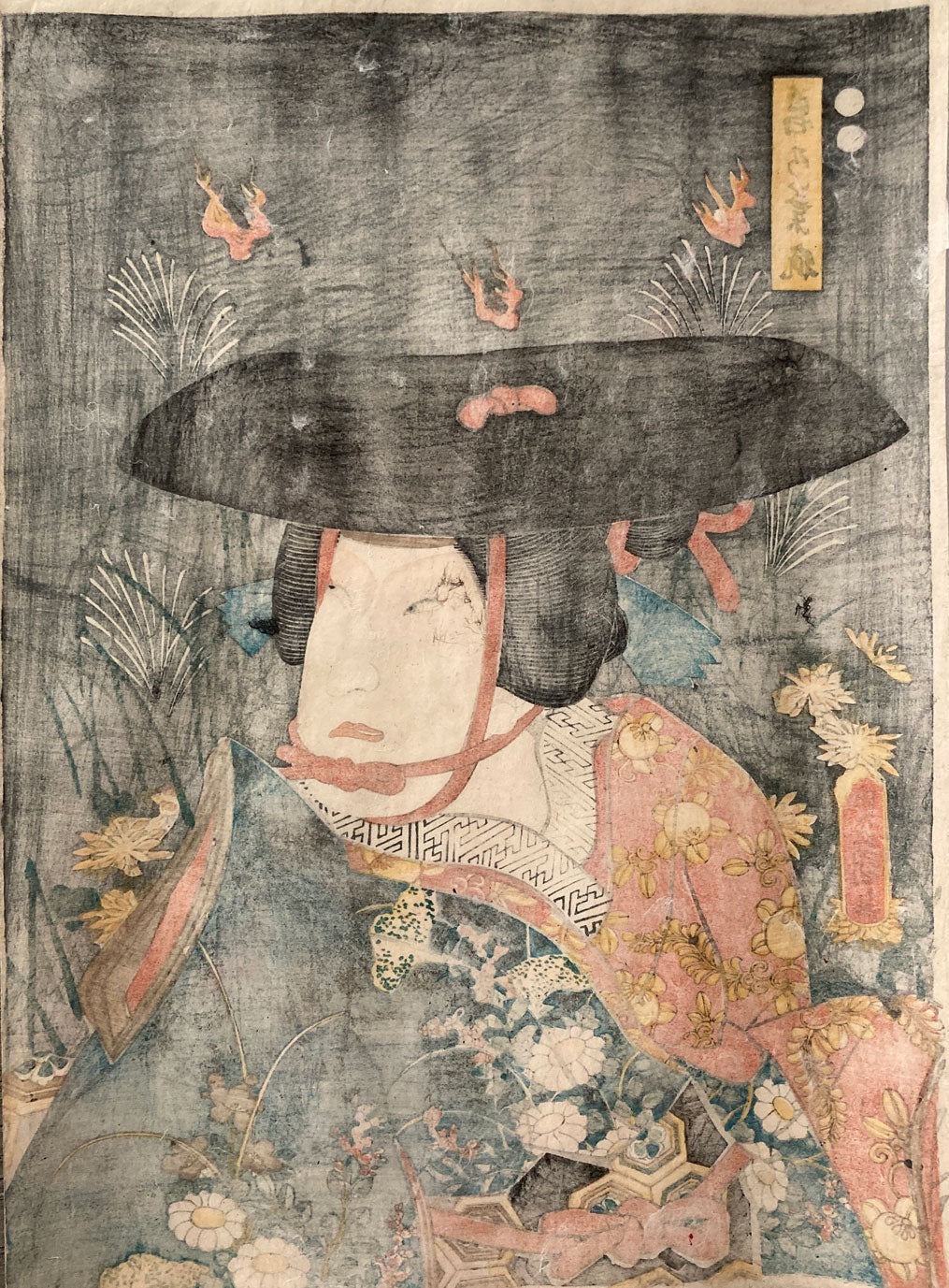 Kunisada - The Fox Woman Kuzunoha