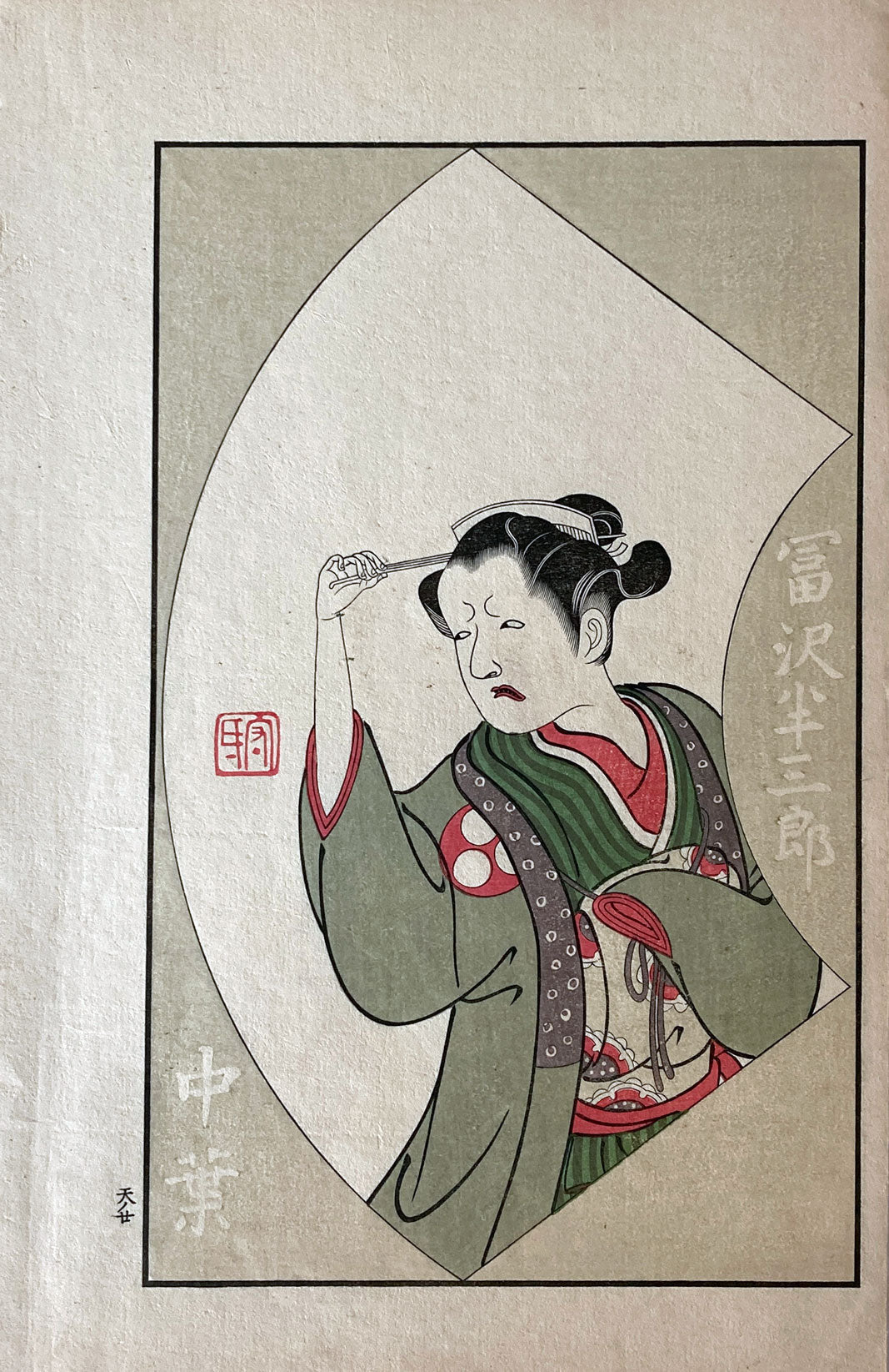 Katsukawa Shunsho - Picture Book of Theatrical Fans