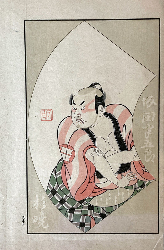 Katsukawa Shunsho - Picture Book of Theatrical Fans