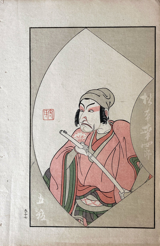Katsukawa Shunsho - Picture Book of Theatrical Fans