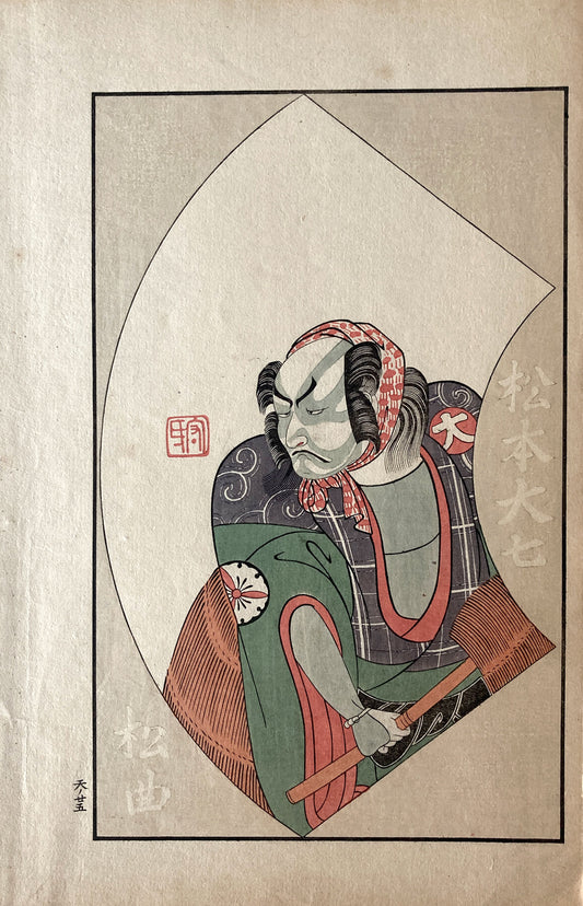 Katsukawa Shunsho - Picture Book of Theatrical Fans