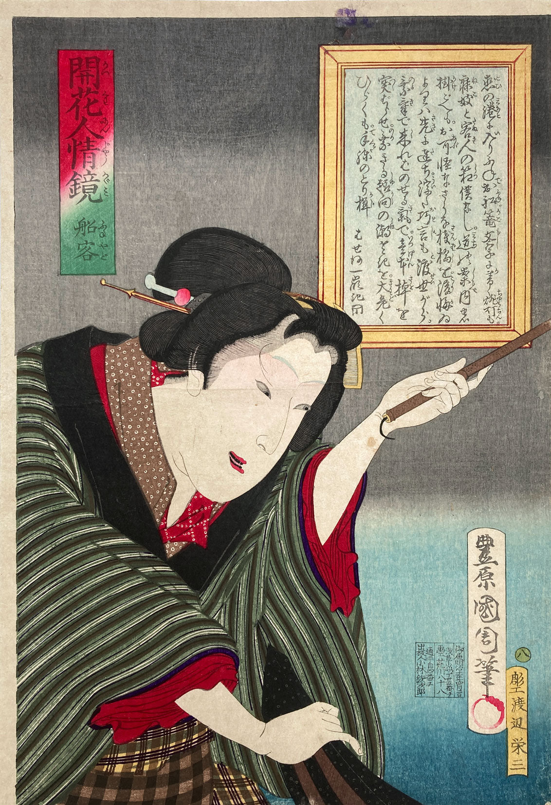 Kunichika - Mirror of Flowering Manners and Customs