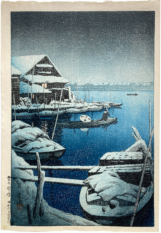 Hasui - Yuki no Mukojima