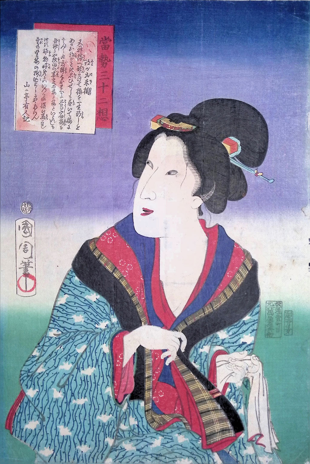 Kunichika - Thirty-two Fashionable Physiognomies