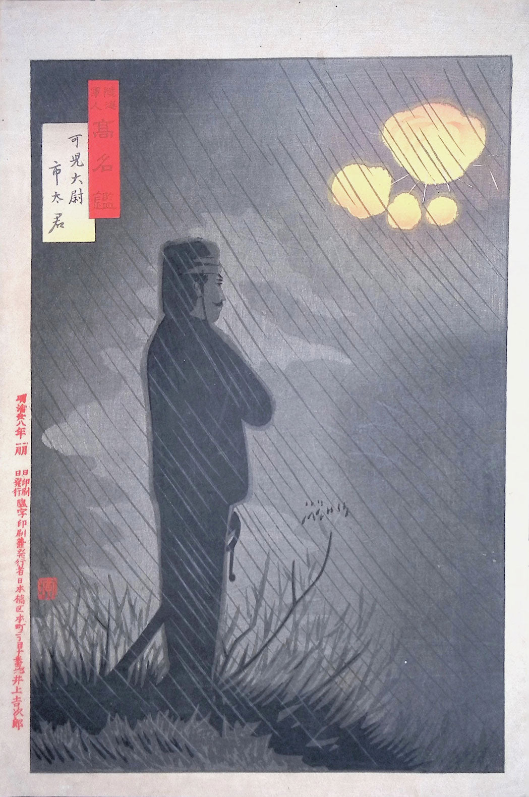 Kiyochika -  Mirror of Army and Navy Heroes