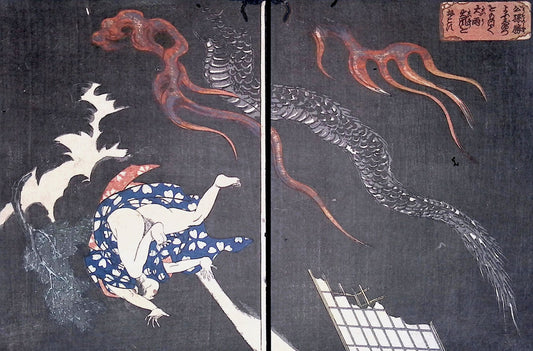 Kuniyoshi -  Shunga - A Modern Suikoden