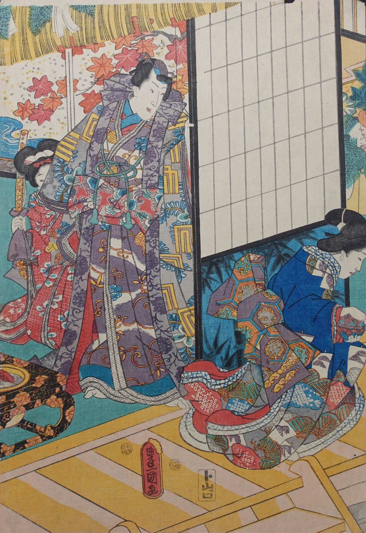 Kunisada - Genji