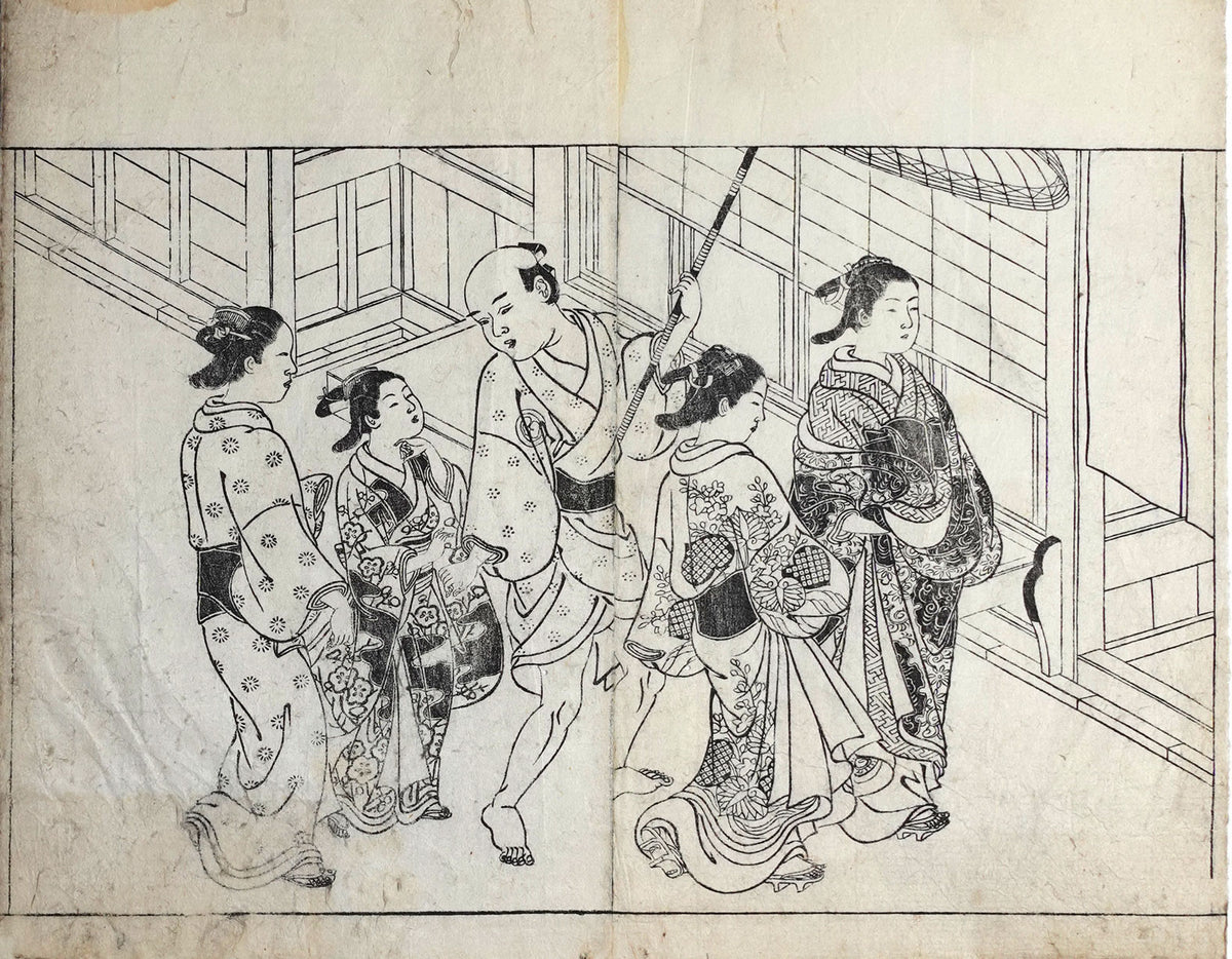 Nishikawa Sukenobu - Courtesans