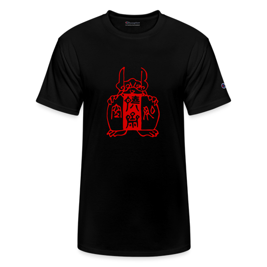Kyosai Seal - Champion Unisex T-Shirt - black