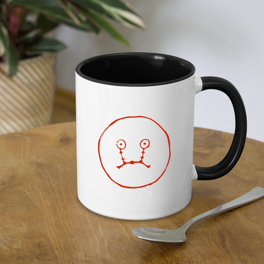 Kyosai Seal - Contrast Coffee Mug - white/black